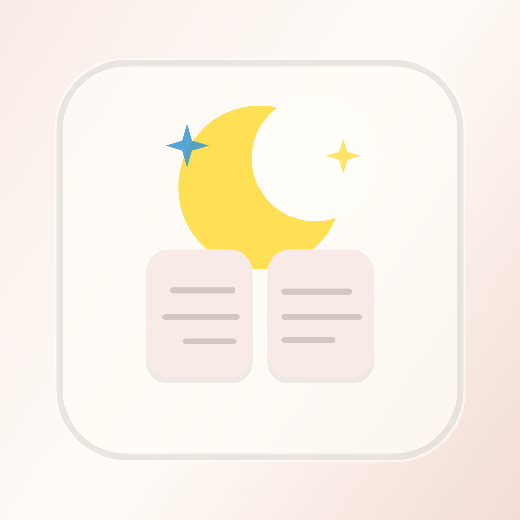 Bedtime Story AI app icon preview